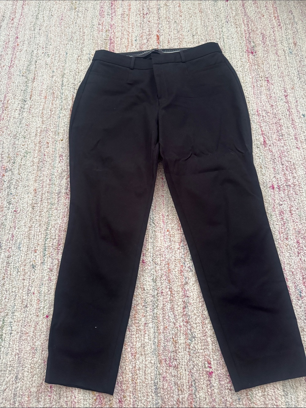 Banana Republic Black Tailored Dress Trousers